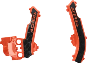 ACERBIS X-Grip Frame Guards - '16 Orange/Black 2979615225