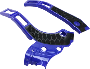 ACERBIS X-Grip Frame Guards - Blue/Black 2464741034