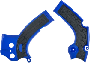 ACERBIS X-Grip Frame Guards - Blue/Black 2640271034