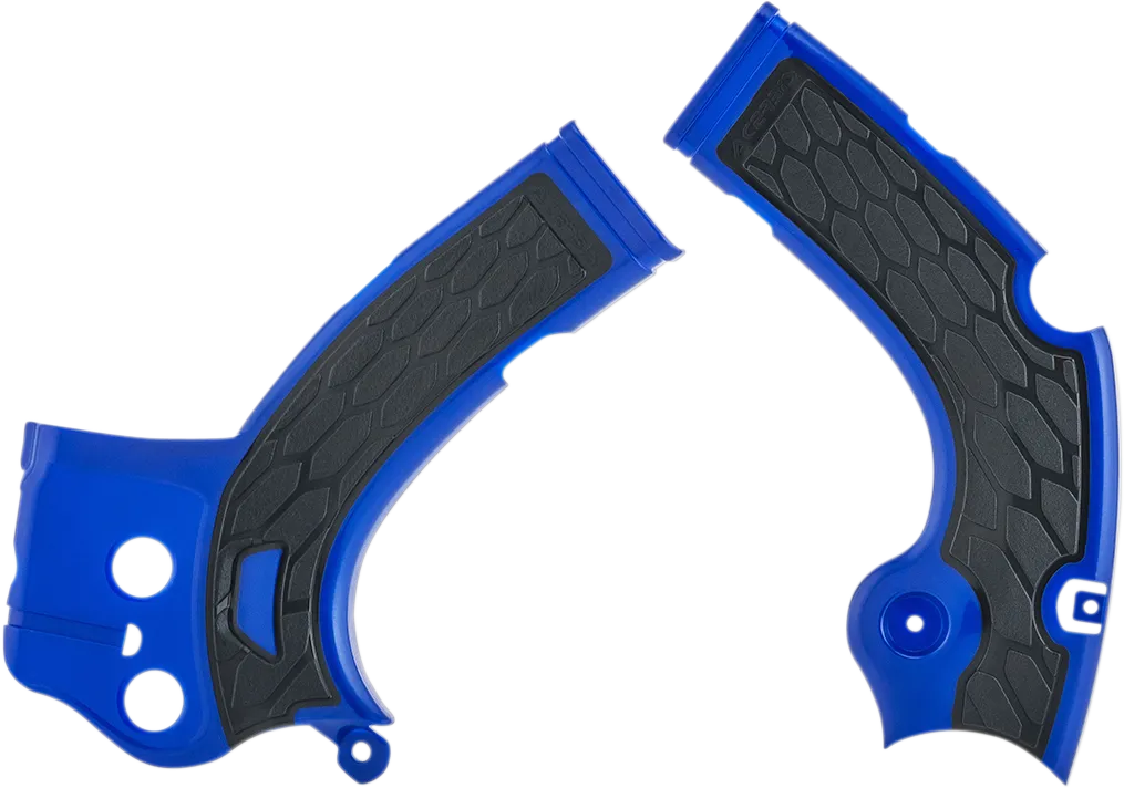 ACERBIS X-Grip Frame Guards - Blue/Black 2640271034