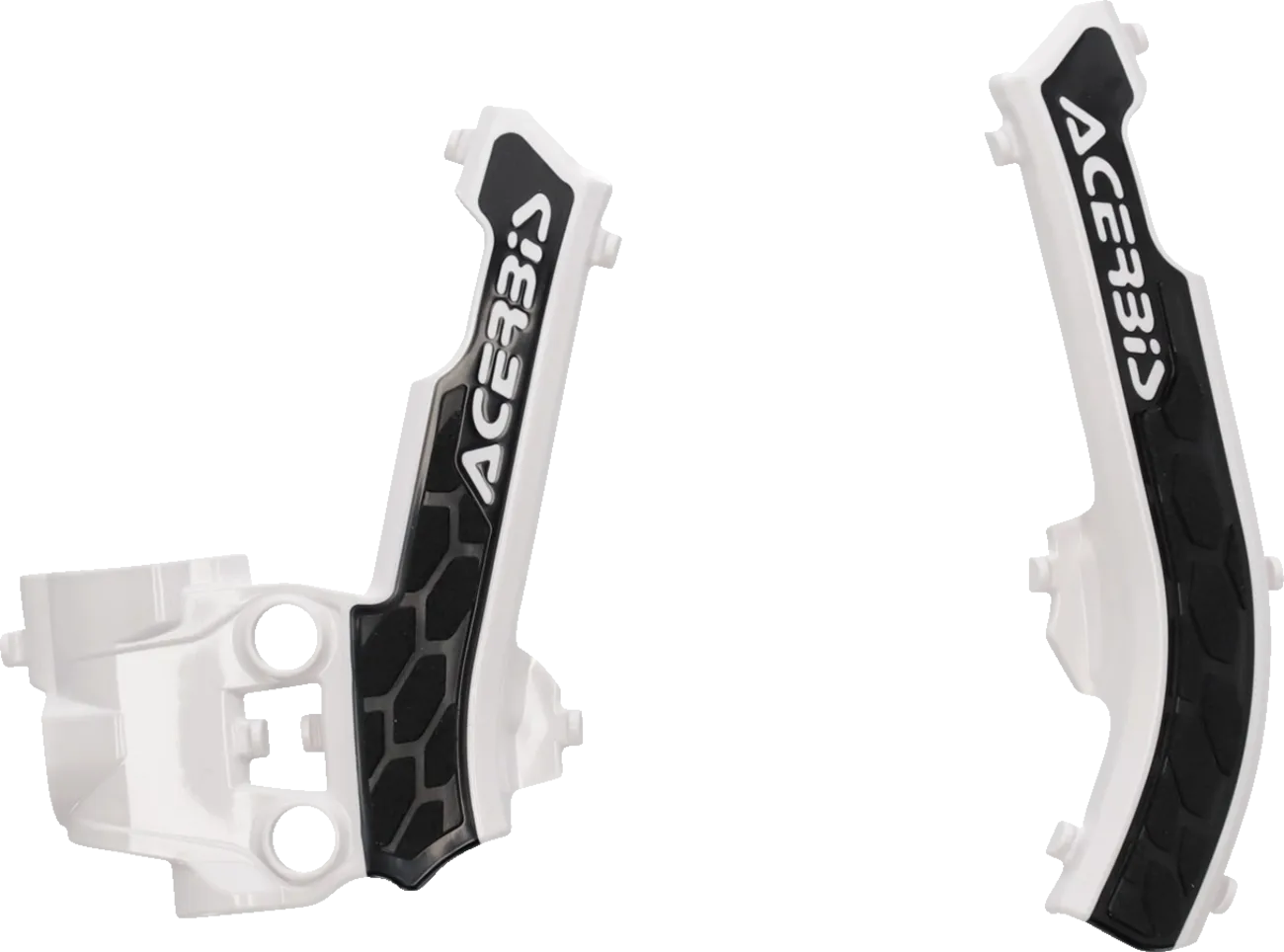 ACERBIS X-Grip Frame Guards - White/Black - Gas Gas | Husqvarna | KTM 2979611035