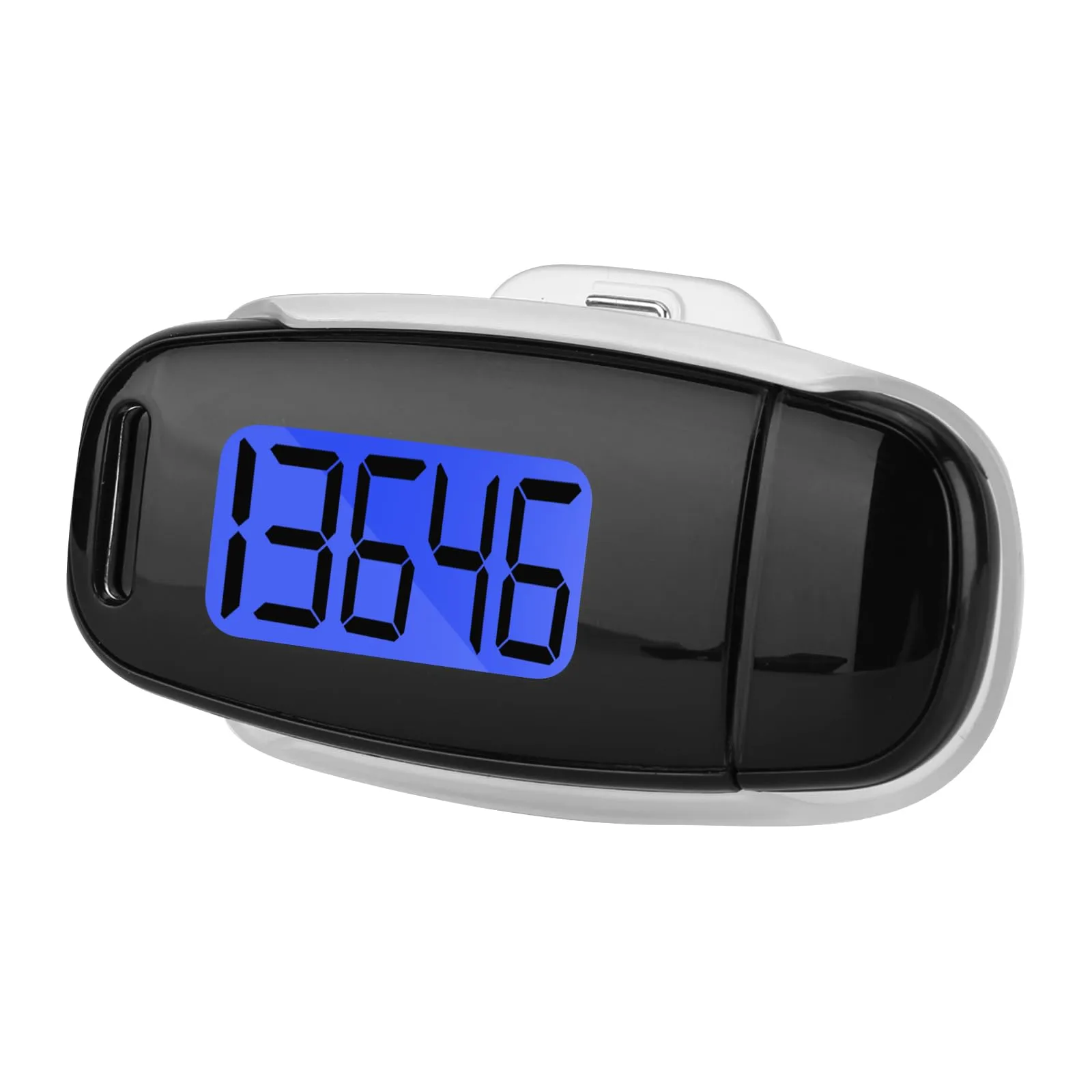 Blingbin 3D Pedometer for Walking, Simple Digital Step Counter with Removable Clip and Lanyard, USB Rechargeable Accurate Pedometers for Steps Track with Backlight for Men Women Kids Running Hiking