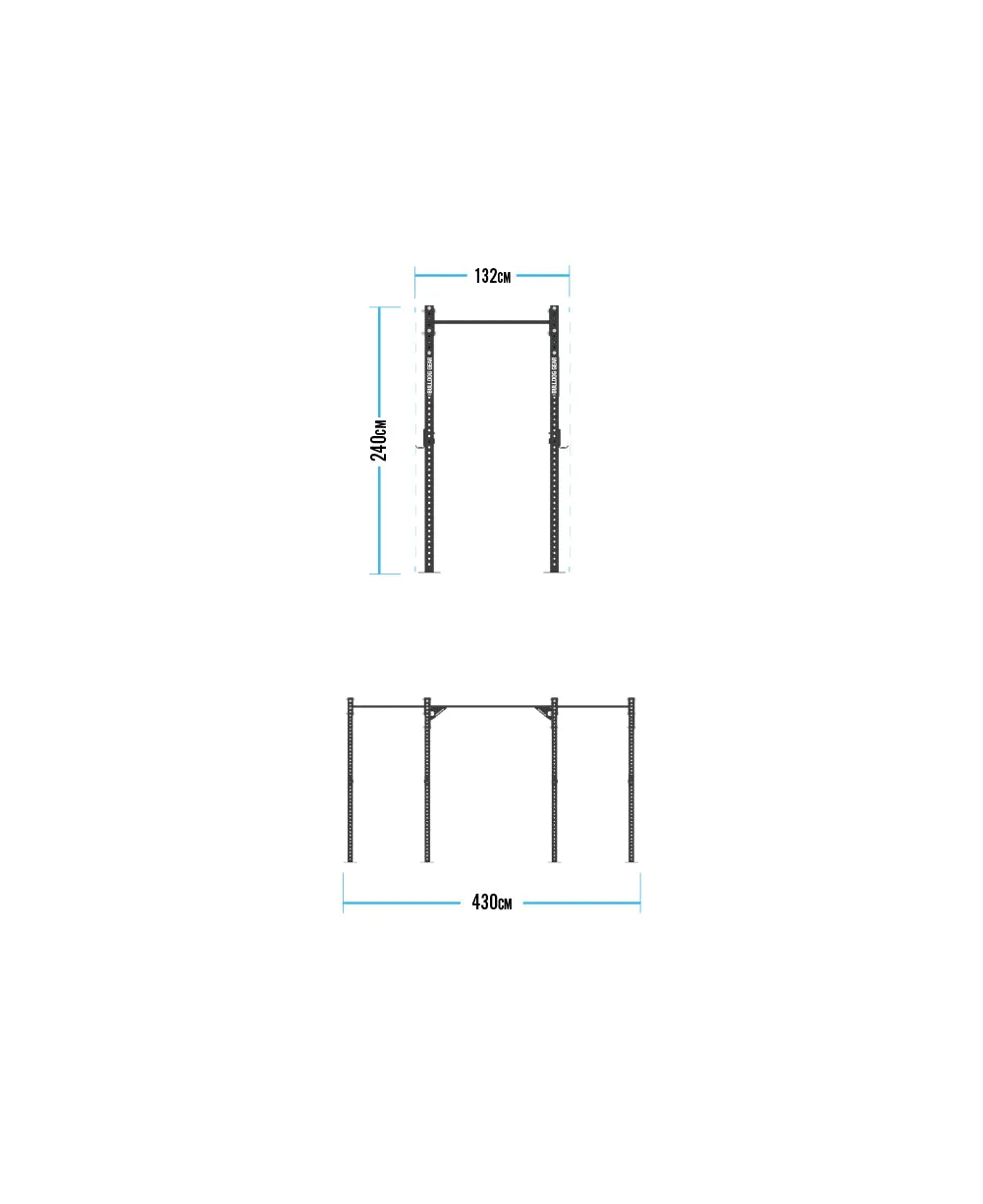 Bulldog Gear - Studio - 4 Bay Free Standing Rig