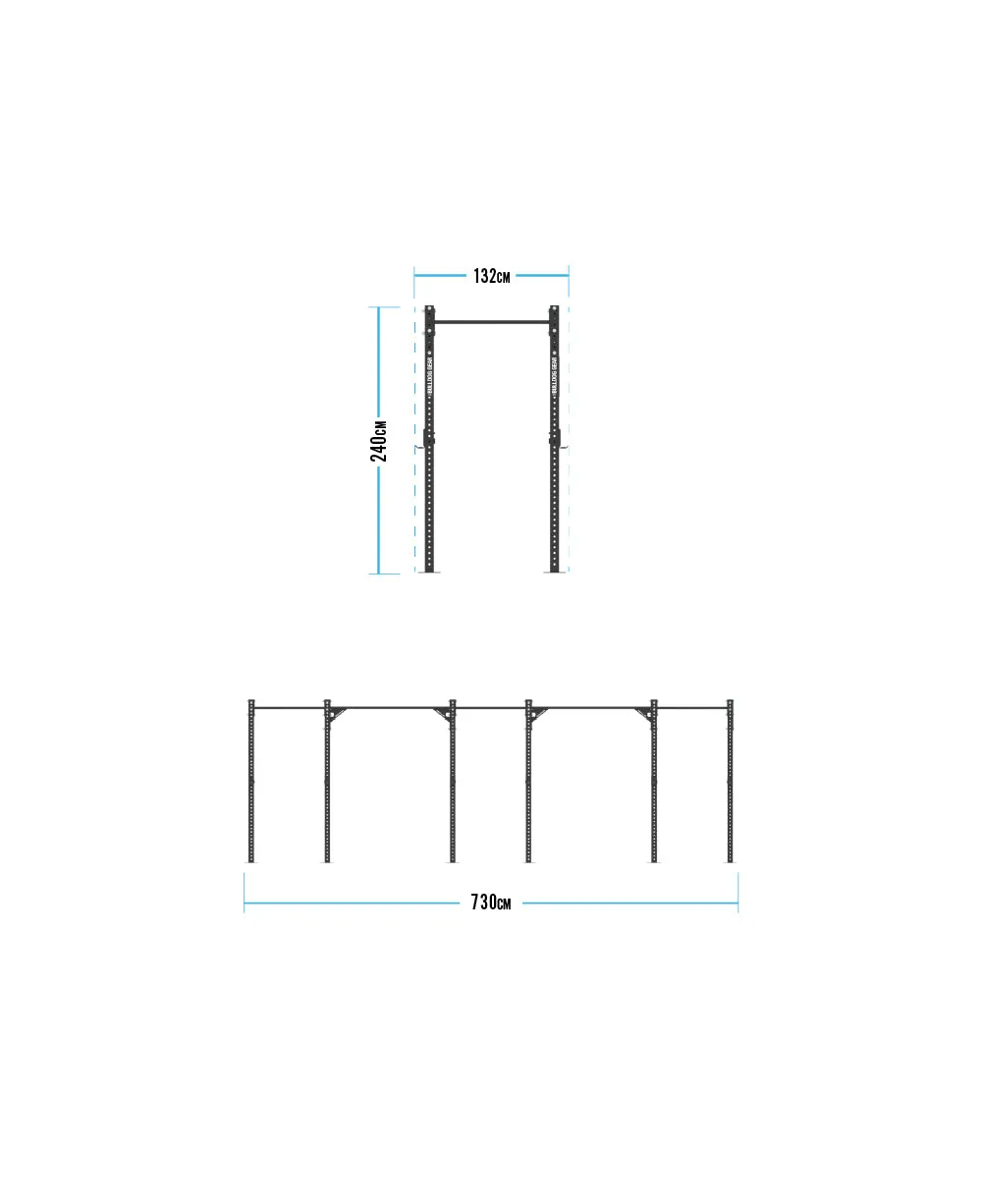 Bulldog Gear - Studio - 6 Bay Free Standing Rig
