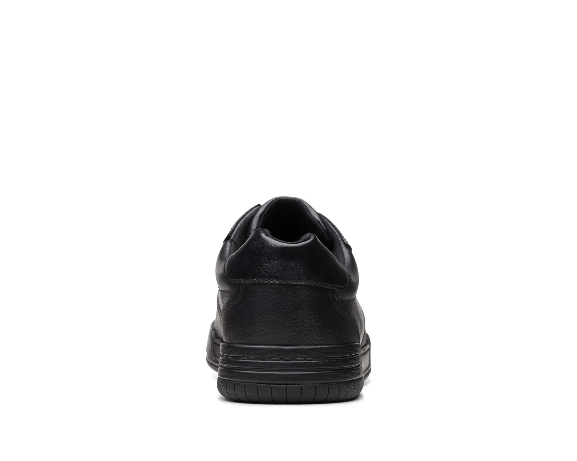 Clarks Fawn Lay Black Leather - Wide Width