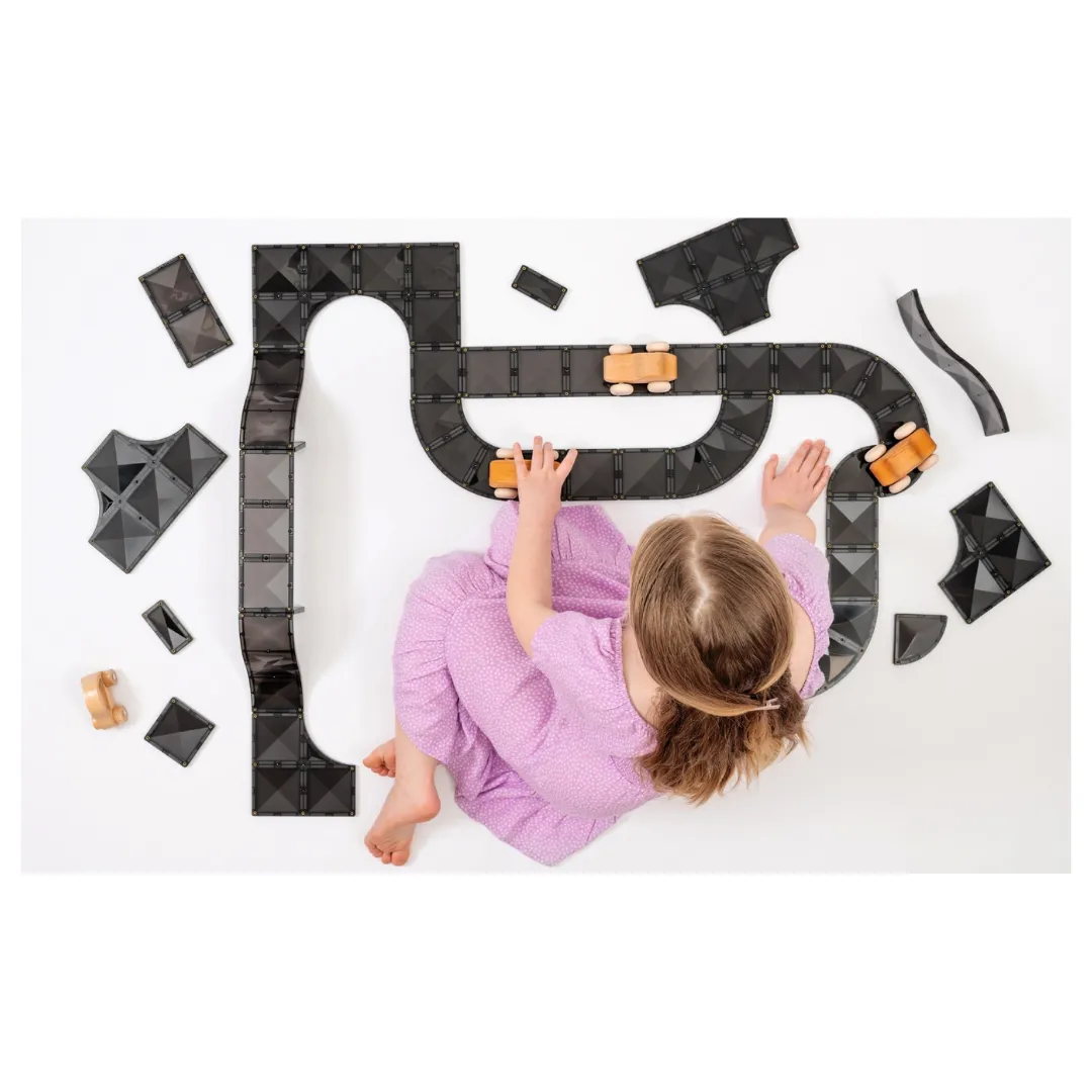 Connetix Tiles 48 Piece Creative Roads Pack