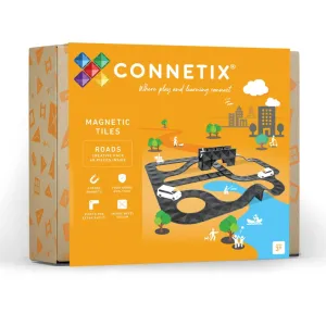 Connetix Tiles 48 Piece Creative Roads Pack