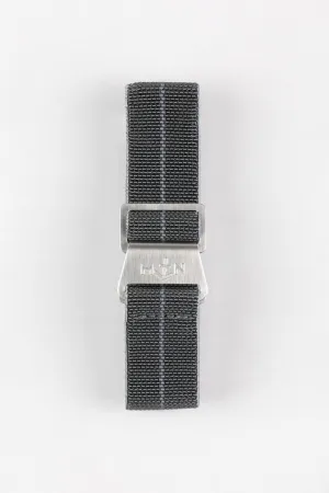 Erika's Originals MIRAGE MN™ Strap in TWO-TONE GREY - BRUSHED Hardware