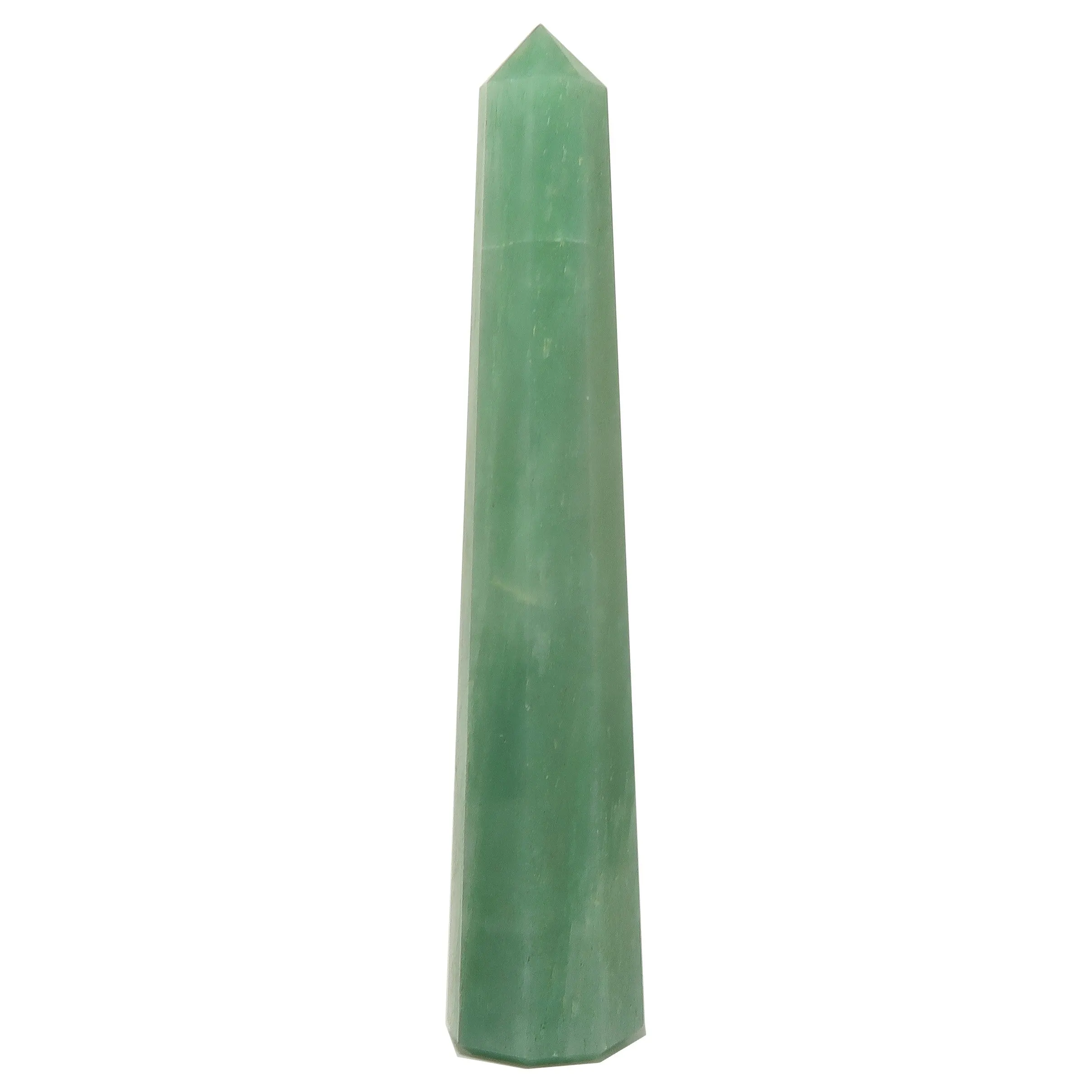 Green Aventurine Tower Wand Prosperity Point