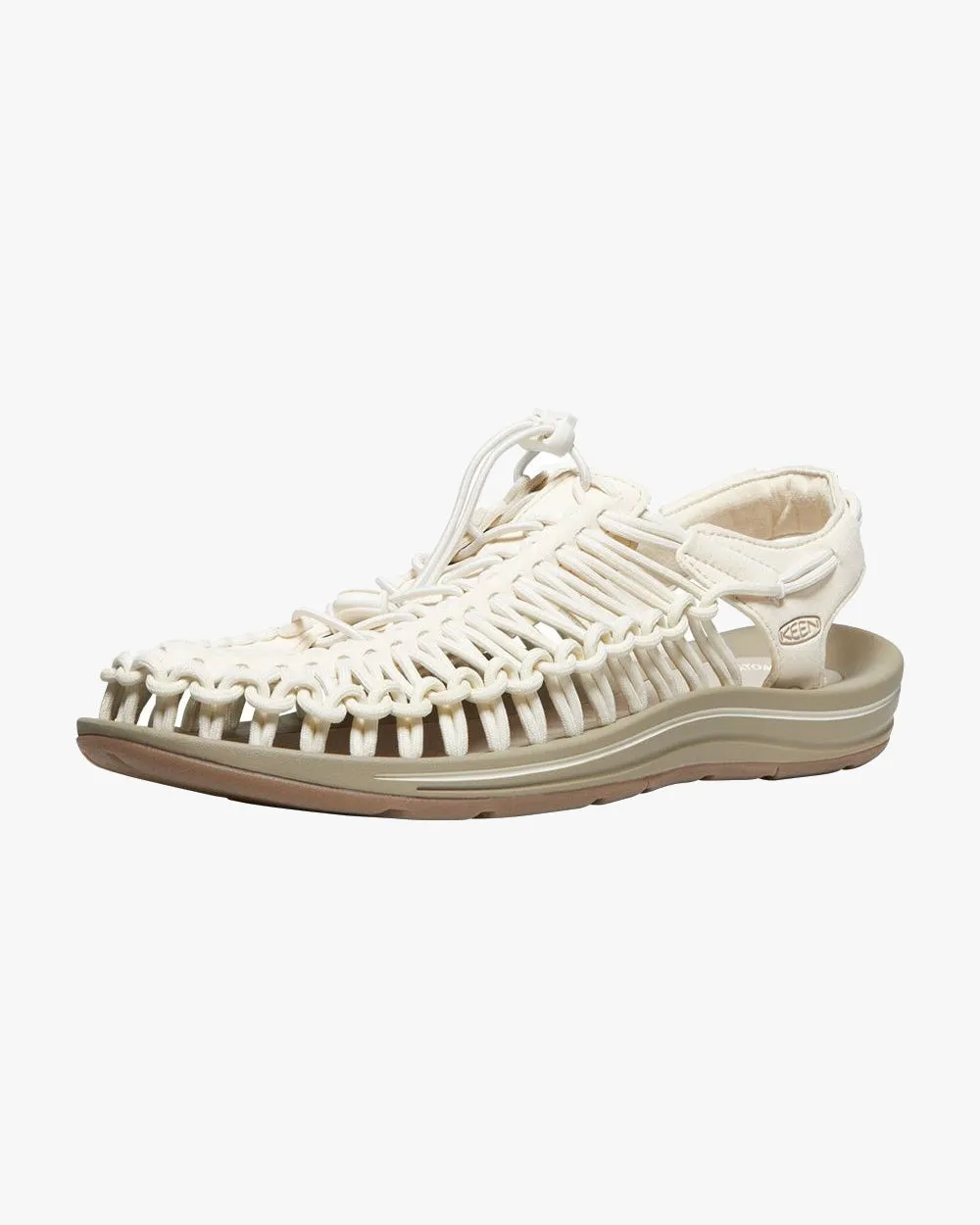 Keen Womens Uneek Sneaker - White Cap / Cornstalk