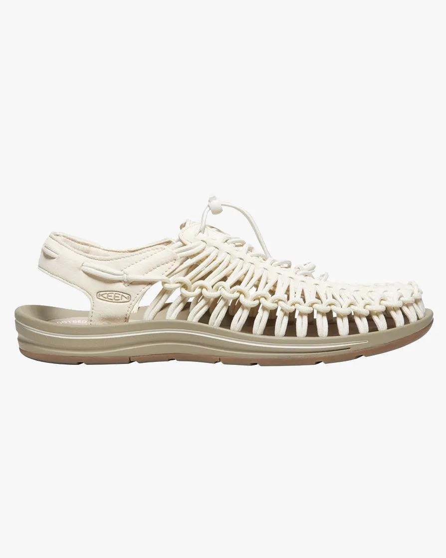 Keen Womens Uneek Sneaker - White Cap / Cornstalk
