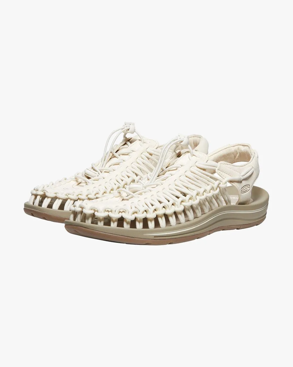 Keen Womens Uneek Sneaker - White Cap / Cornstalk