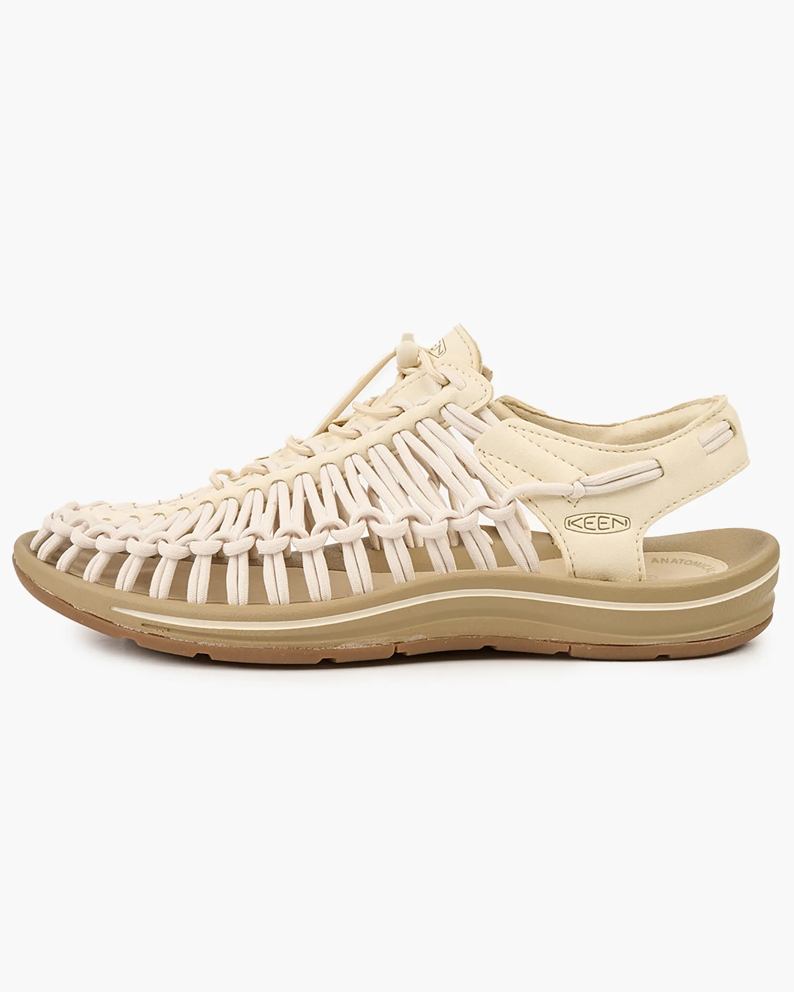 Keen Womens Uneek Sneaker - White Cap / Cornstalk