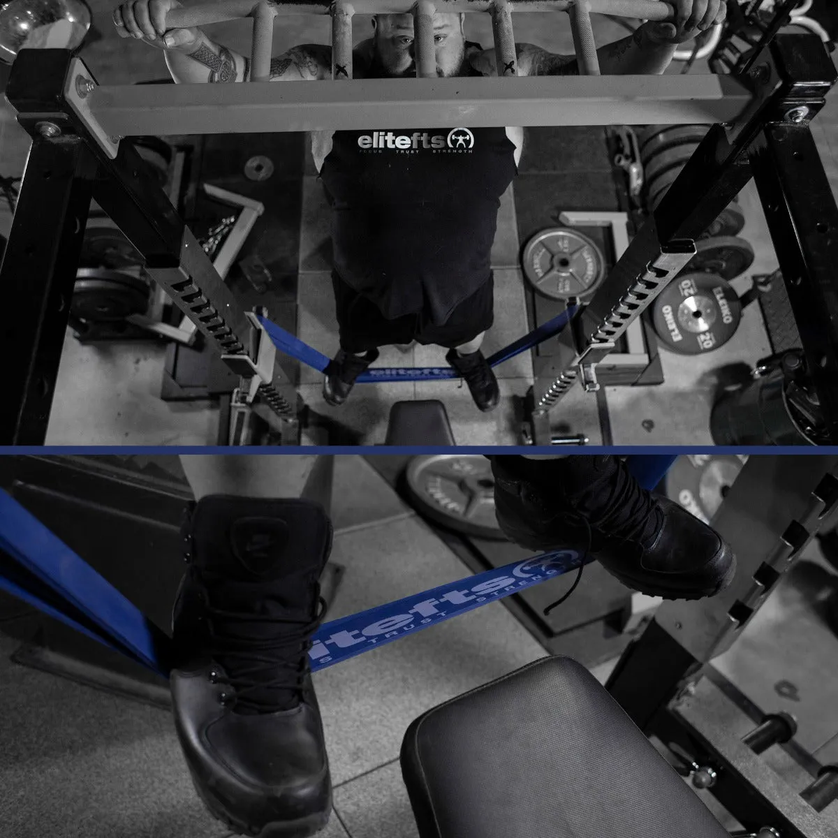 Pro Strength Strong Resistance Latex Workout Band - Blue