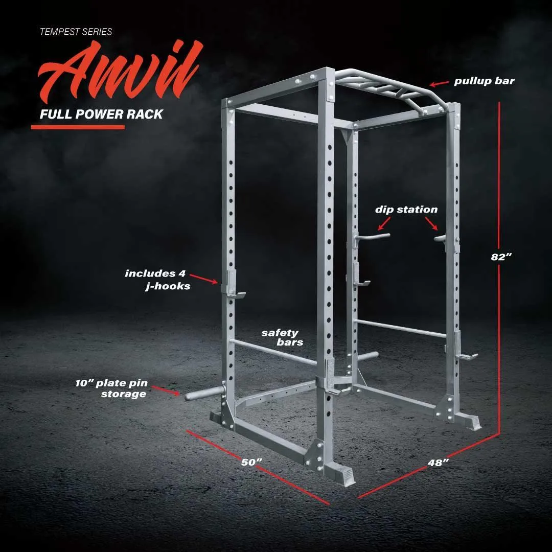 TEMPEST SERIES ANVIL FULL POWER RACK